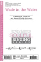 Wade in the Water SSA choral sheet music cover